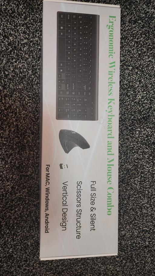 Buy & Sell West Midlands Birmingham - Photos for keyboard with ergonomic mouse