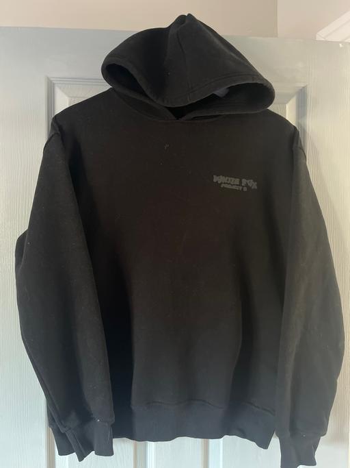 Buy & Sell South Yorkshire Doncaster - Photos for White fox black hoody size 12
