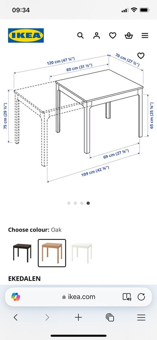 Buy & Sell Staffordshire Cannock Chase - Photos for Dining table