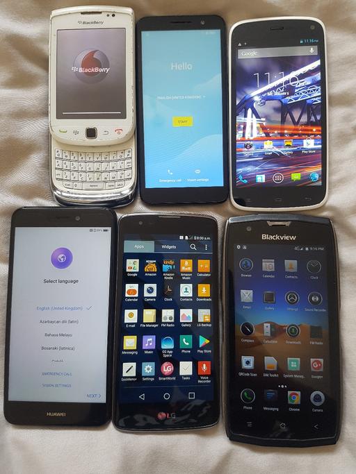 Buy & Sell West Yorkshire Kirklees - Photos for 6 Mobile Phones