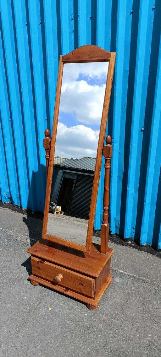 Buy & Sell Staffordshire South Staffordshire - Photos for Solid Pine Cheval Mirror