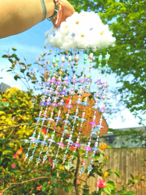 Buy & Sell West Midlands Birmingham - Photos for 🪻Wisteria Cloud Malachite Glow Suncatcher