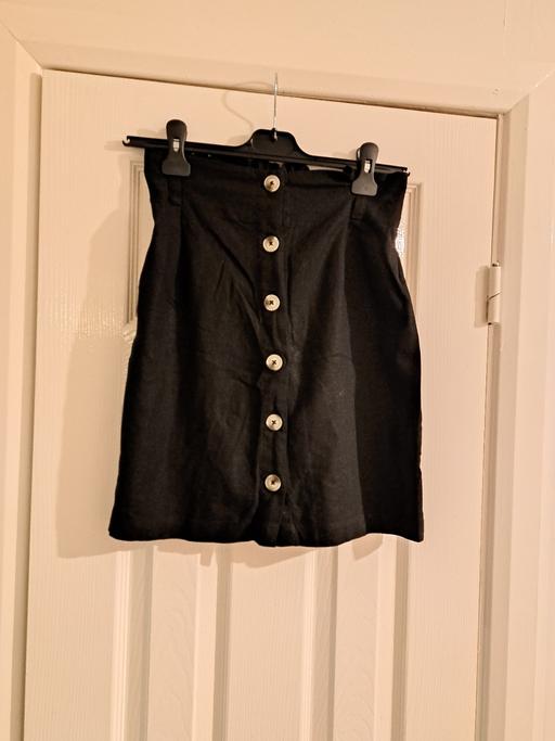 Buy & Sell Lye Dudley - Photos for womens size 6 black linen skirt