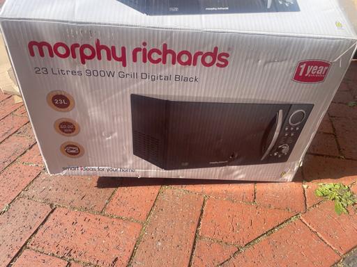 Buy & Sell West Midlands Dudley - Photos for Morphy Richards black microwave grill