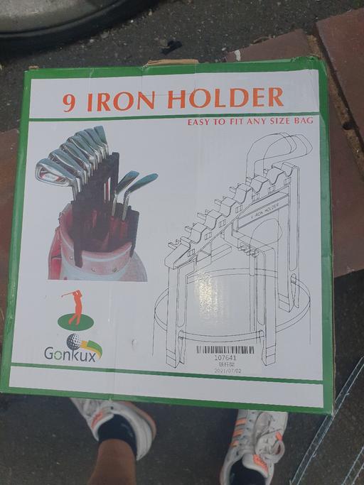 Buy & Sell West Midlands Dudley - Photos for BNIB, 9 Iron Plastic Holder, To Fit On Bag.