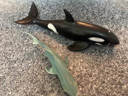Buy & Sell Buckinghamshire Milton Keynes - Photos for Vintage large rubber Killer Whale Ref 1B