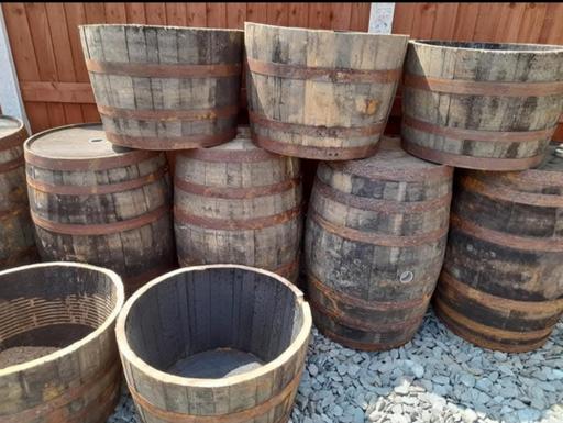 Buy & Sell Merseyside Wirral - Photos for Whiskey Barrels Planter Full Barrels Ice Bath