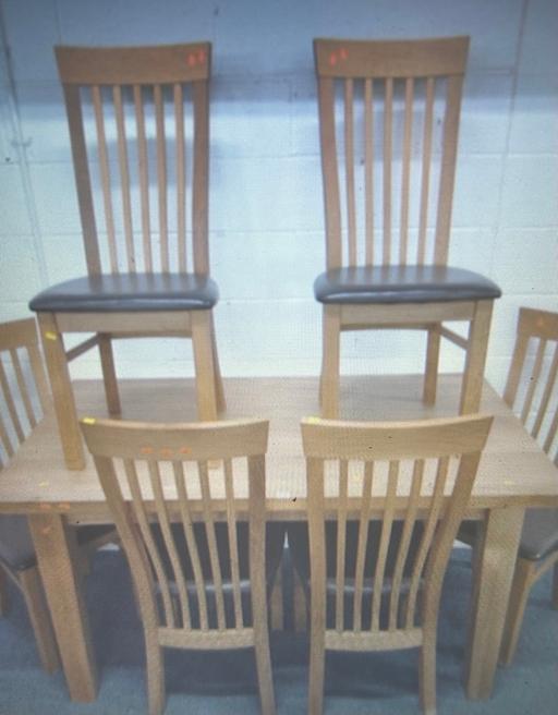 Buy & Sell Staffordshire Lichfield - Photos for Solid oak table with 6 chairs