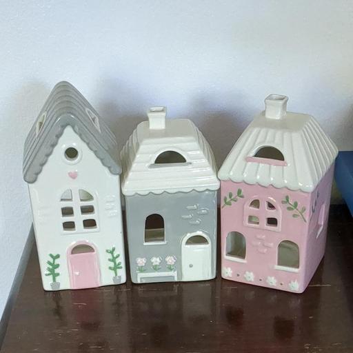 Buy & Sell Bexley Welling - Bexley - Photos for Set of 3 ceramic cottage candle holders