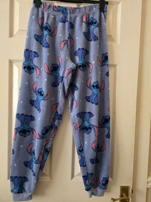 Buy & Sell Lancashire Blackpool - Photos for Stitch fleece pyjama bottoms size M (12-14)