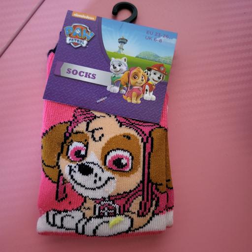 Buy & Sell Crumpsall Manchester - Photos for new Girls Paw Patrol 1pk Socks