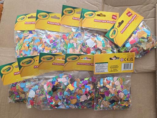 Buy & Sell Cheam Sutton - Photos for crayola Assorted sequins 11 packs