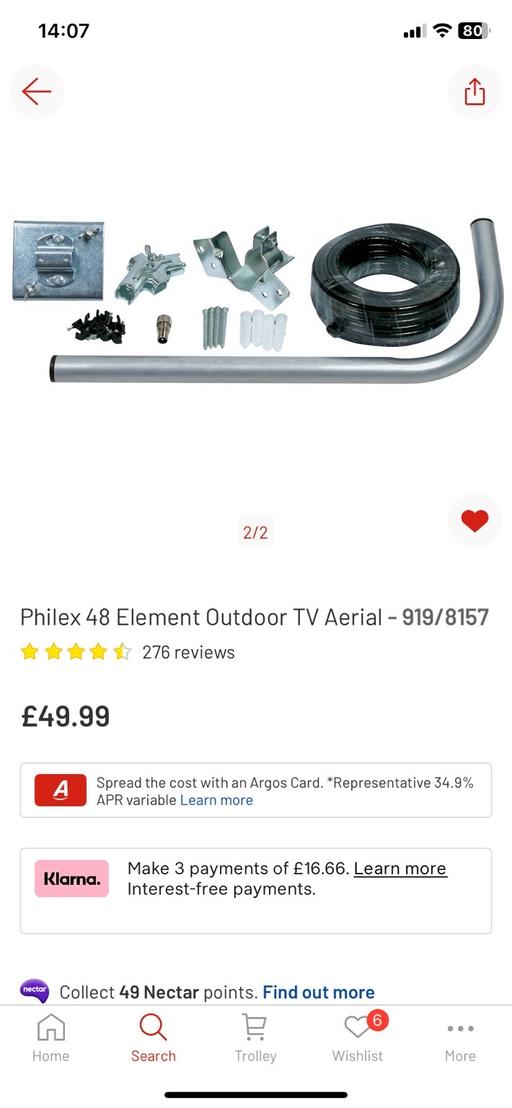 Buy & Sell County Durham Trimdon - County Durham - Photos for Philex 48 element outdoor tv Arial