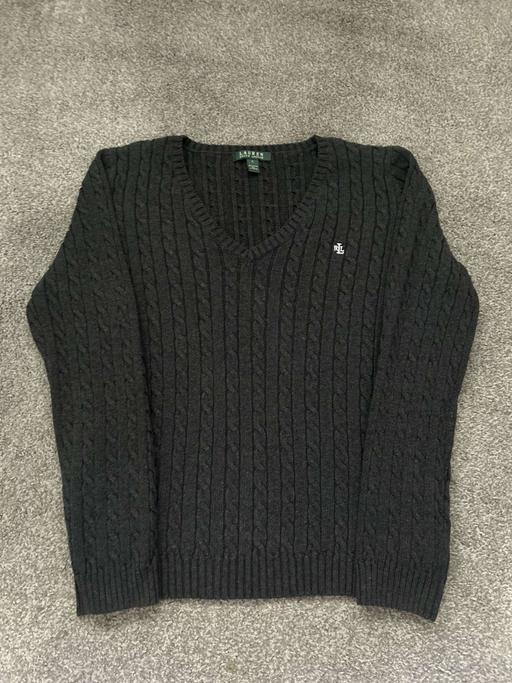 Buy & Sell West Midlands Wolverhampton - Photos for ralph lauren knitted v neck jumper