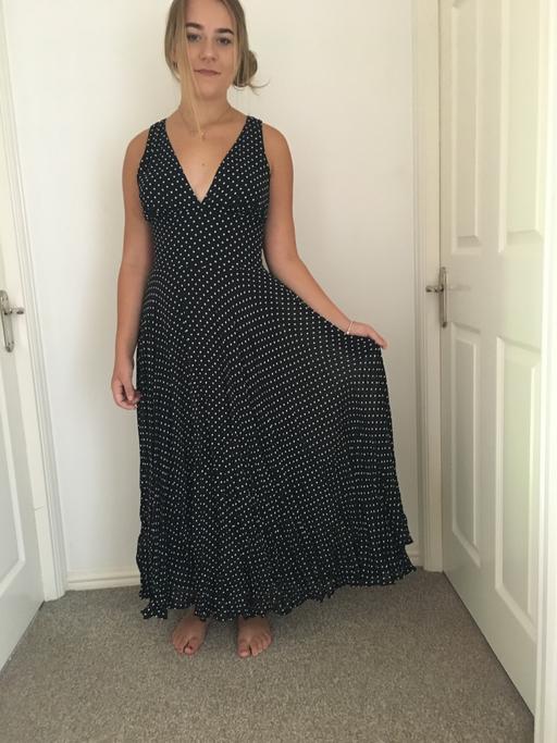 Buy & Sell Kirkheaton Kirklees - Photos for Midi Navy chiffon ‘Marilyn Monroe’ dress