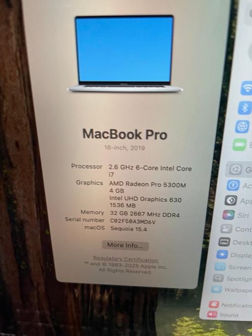 Buy & Sell Warwickshire North Warwickshire - Photos for MacBook Pro 16 is inch i7 6-core 32gb RAM