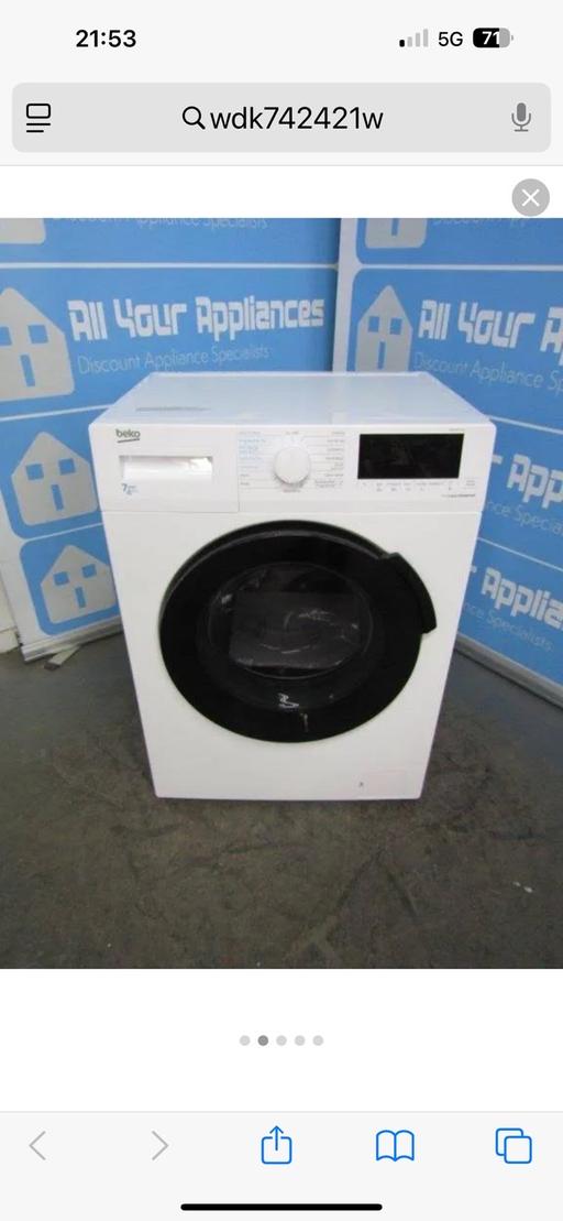 Buy & Sell East London Stratford - East London - Photos for Beko Bluetooth 7kg washer dryer