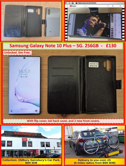 Buy & Sell West Midlands Sandwell - Photos for Samsung Galaxy Note 10 Plus 5G. 256GB