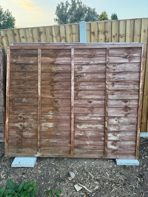 Buy & Sell West Midlands Birmingham - Photos for Waney Fence Panels 3off 6x5