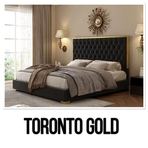 Buy & Sell West Midlands Sandwell - Photos for Luxury Toronto Gold Bed Set