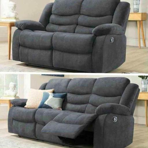 Buy & Sell West Midlands Sandwell - Photos for Free&Fast Delivery🚚Grey Fabric Recliners