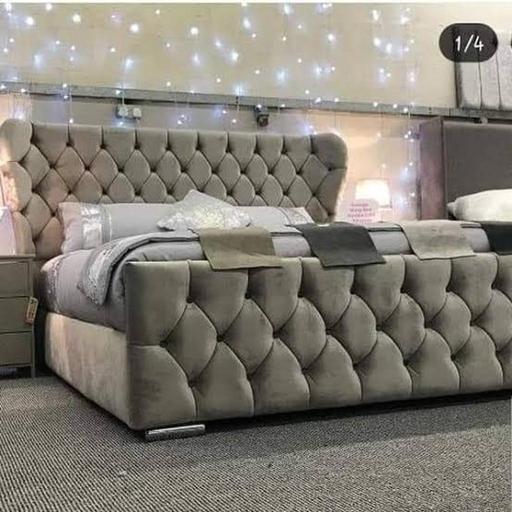 Buy & Sell West Midlands Sandwell - Photos for Arizona Wing Back Bed