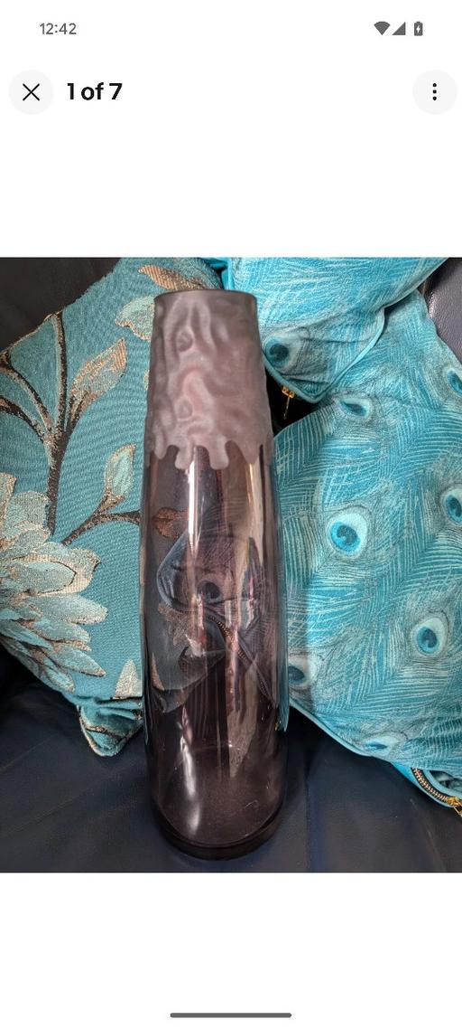 Buy & Sell West Midlands Dudley - Photos for CAITHNESS PURPLE VASE