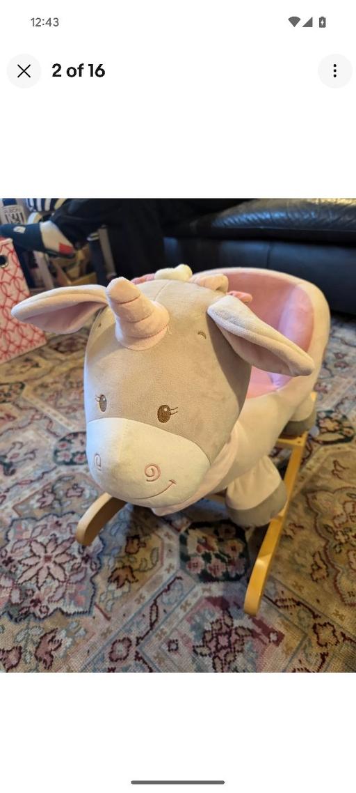 Buy & Sell Wollescote Dudley - Photos for BABYS UNICORN ROCKER. RRP £49