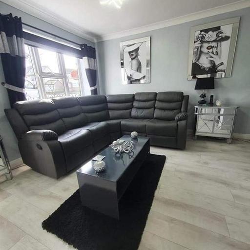 Buy & Sell West Midlands Sandwell - Photos for Leather Corner Recliner Sofa