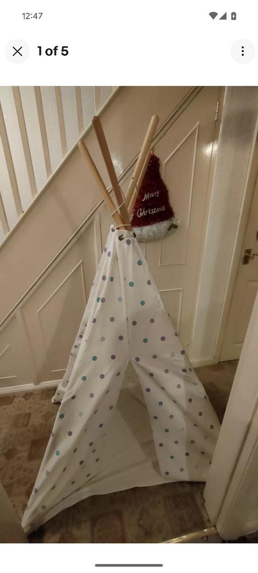 Buy & Sell West Midlands Dudley - Photos for KIDS POLKA DOT TEEPEE FROM ALDI. SOLD OUT
