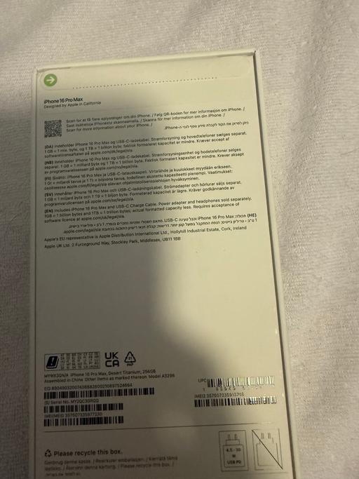 Buy & Sell Essex Tendring - Photos for iPhone 16 pro max titanium desert 250gb
