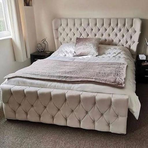 Buy & Sell Wednesbury Sandwell - Photos for Beautiful Oxford Wing Back Bed And Mattress