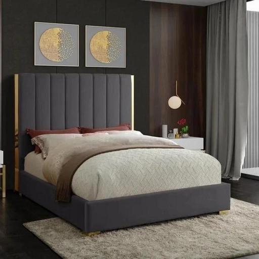 Buy & Sell West Midlands Sandwell - Photos for SALE ! Classic Gold Bed With Mattress