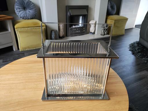 Buy & Sell South Yorkshire Rotherham - Photos for Next Large silver & glass lantern & lights
