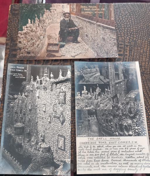 Buy & Sell Merseyside Saint Helens - Photos for Antique shell house east cowes postcards