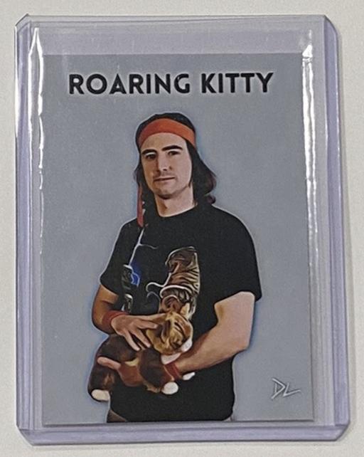 Buy & Sell West Midlands Birmingham - Photos for Roaring kitty Keith Gill Trading Card 2/10
