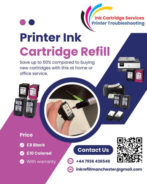 Buy & Sell Greater Manchester Salford - Photos for Ink Cartridge Refill