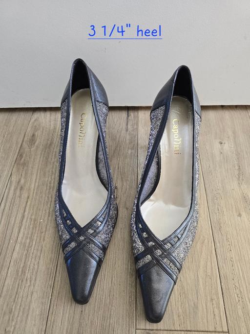 Buy & Sell West Midlands Sandwell - Photos for Capollini grey heels 👠 uk7 new