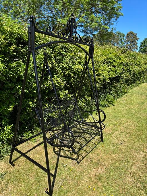 Buy & Sell Worcestershire Redditch - Photos for Black Victorian style garden swing