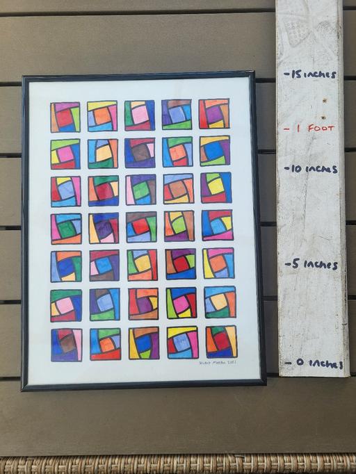 Buy & Sell Staffordshire Cannock Chase - Photos for original framed Geometric art
