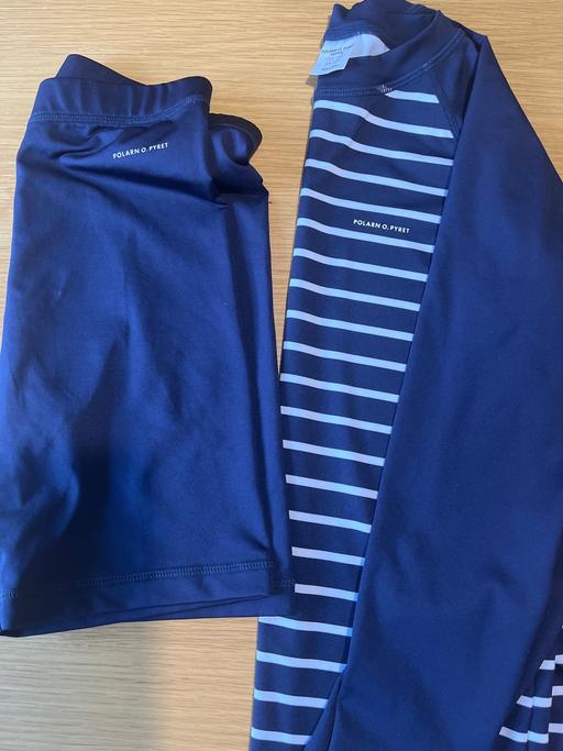 Buy & Sell South East London Croydon - Photos for Swimwear-LONG-SLEEVED STRIPED UV TOP