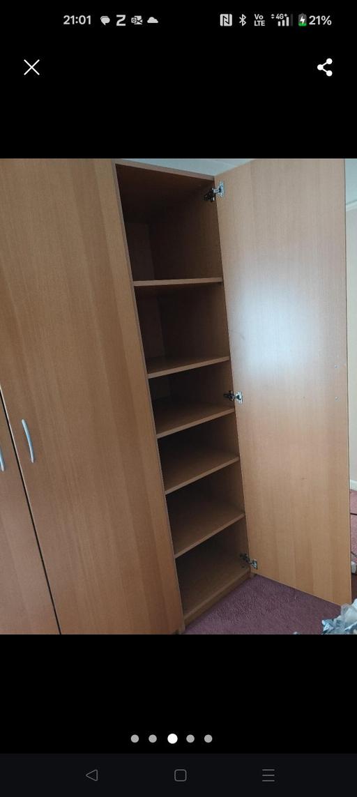 Buy & Sell North West London - Photos for 1 double 2 single wardrobes