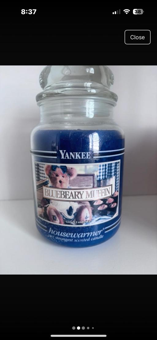 Buy & Sell West Midlands Walsall - Photos for Yankee candle black band bluebearies set