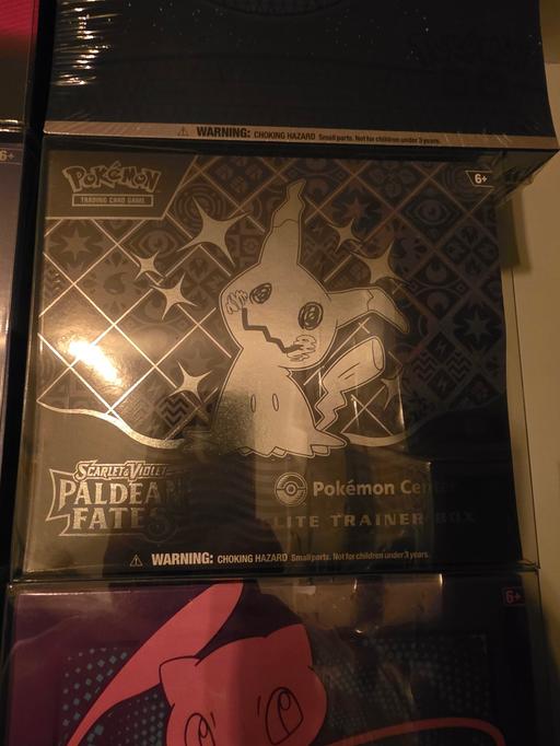 Buy & Sell Staffordshire Tamworth - Photos for paldean fates pokemon centre ETB