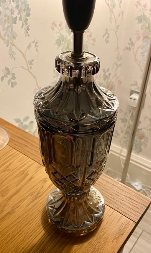 Buy & Sell West Midlands Birmingham - Photos for Smoked Glass Lamp Base
