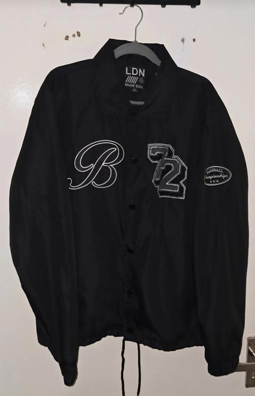 Buy & Sell North West London Queen`s Park - North West London - Photos for Black Varsity Jacket Boohooman
