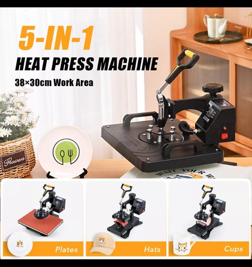 Buy & Sell West Yorkshire Calderdale - Photos for HEAT PRESS PRINT MACHINE WITH ATTACHMENTS