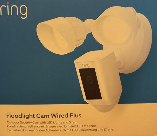 Buy & Sell West Midlands Sandwell - Photos for RING Floodlight Cam Wired Plus
