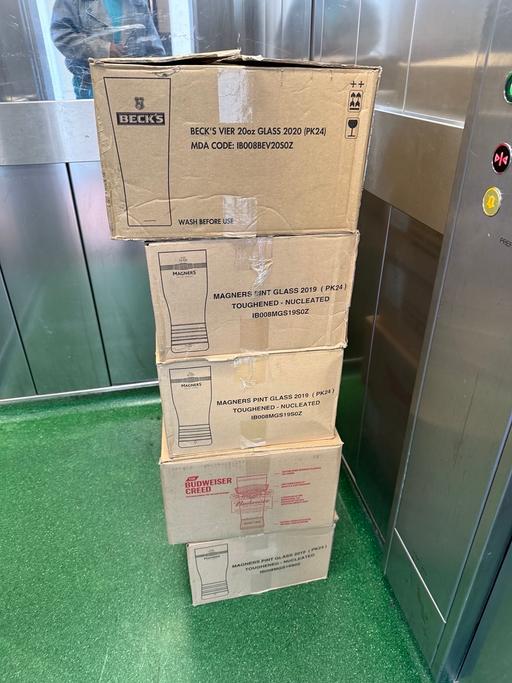 Buy & Sell South Hackney East London - Photos for 24 Pack Brand New Glass Pints Cups 16 oz