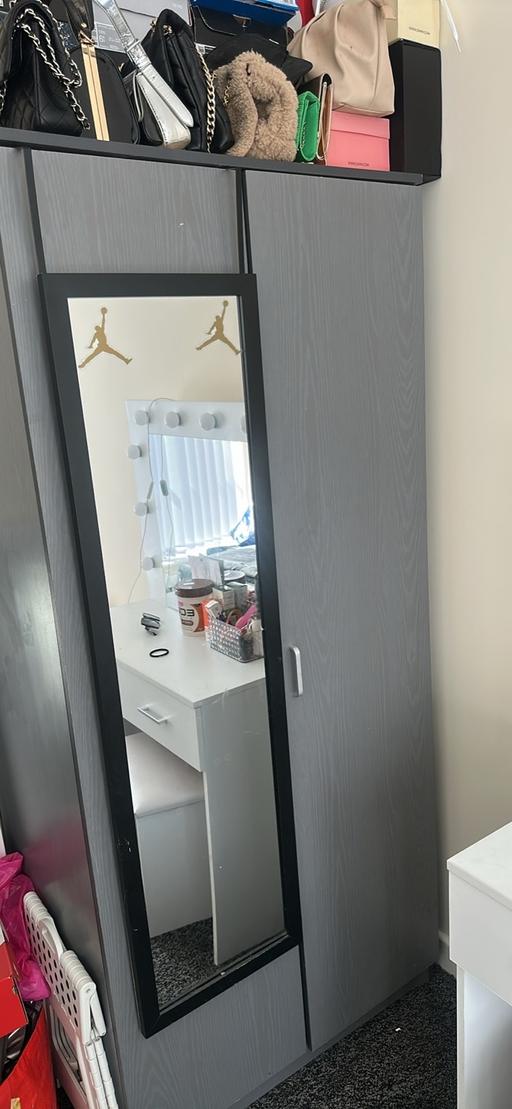 Buy & Sell West Midlands Wolverhampton - Photos for Grey wardrobe